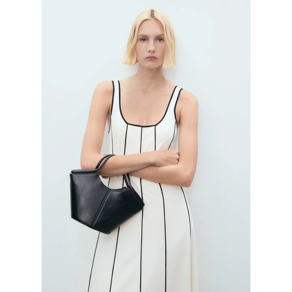 MANGO - Vestido Largo Mujer Mango