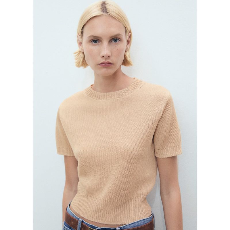 MANGO - Polo Jersey Mujer Mango