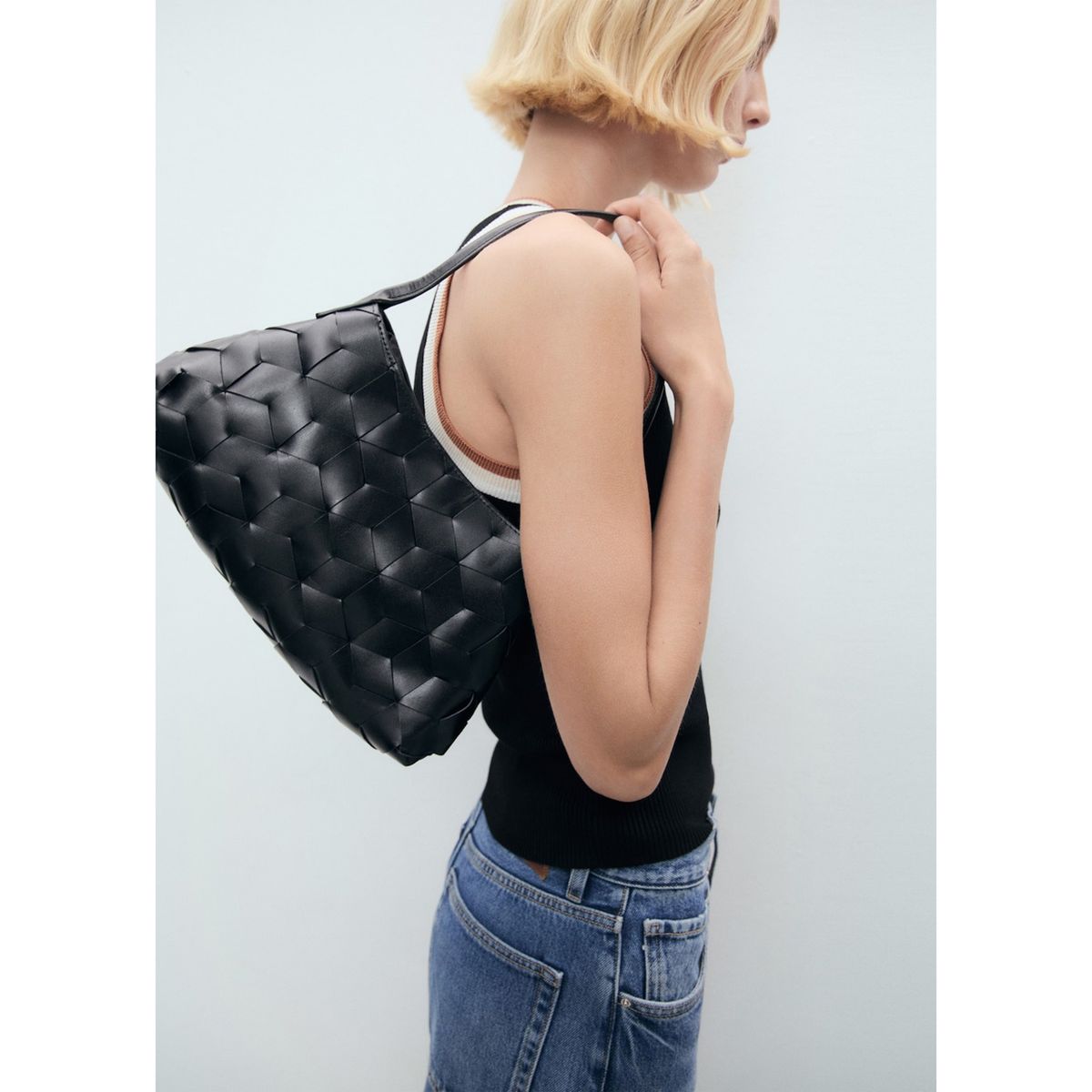 MANGO - Top Sin Mangas Mujer Mango