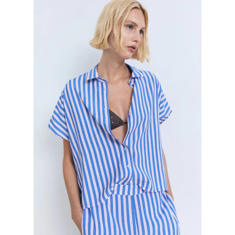 MANGO - Blusa Casual Mujer Mango