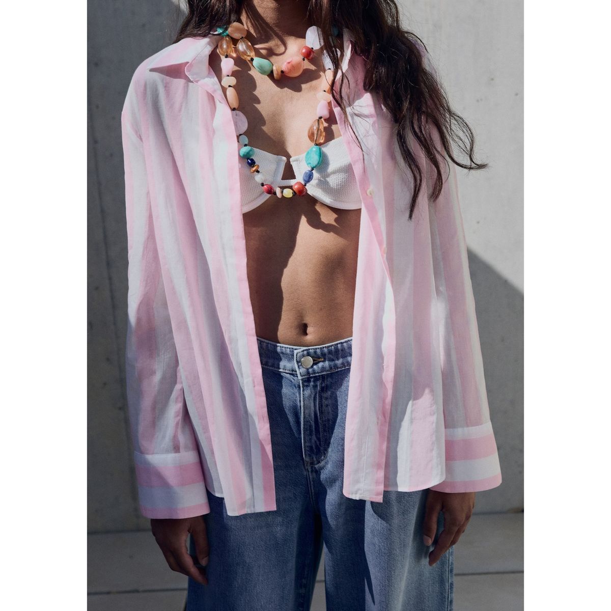 MANGO - Blusa Casual Mujer Mango