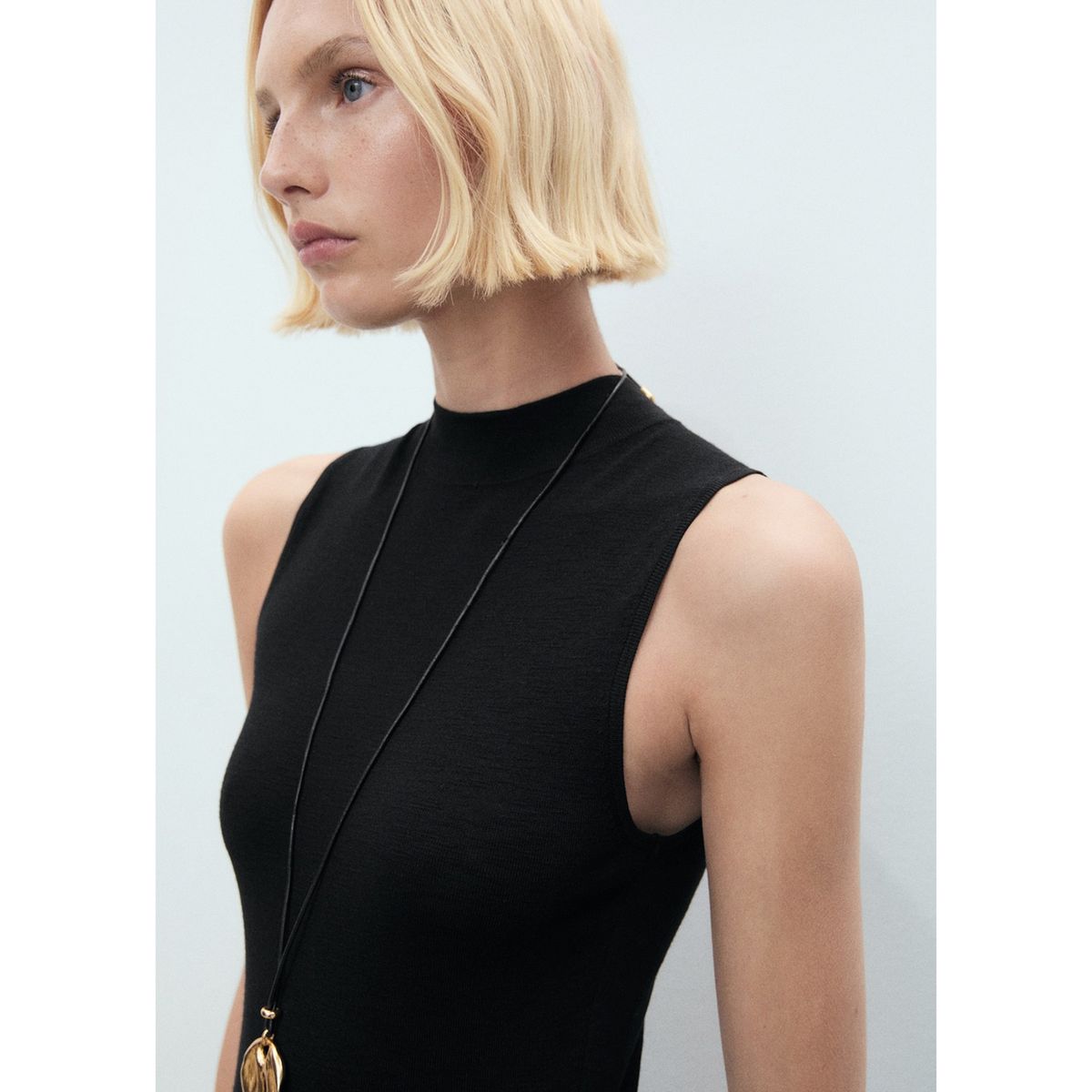 MANGO - Vestido Largo Mujer Mango