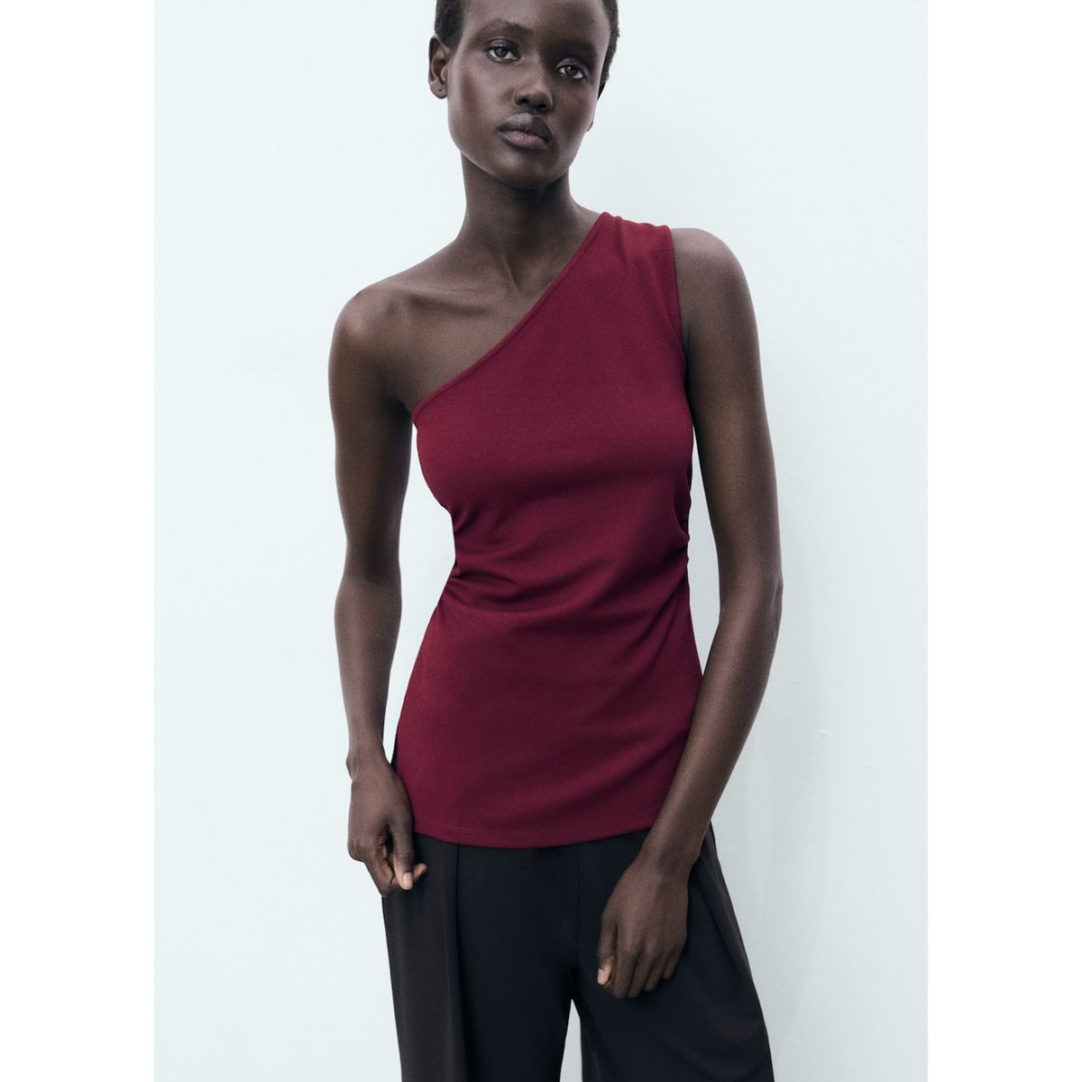 MANGO - Top Sin Mangas Mujer Mango