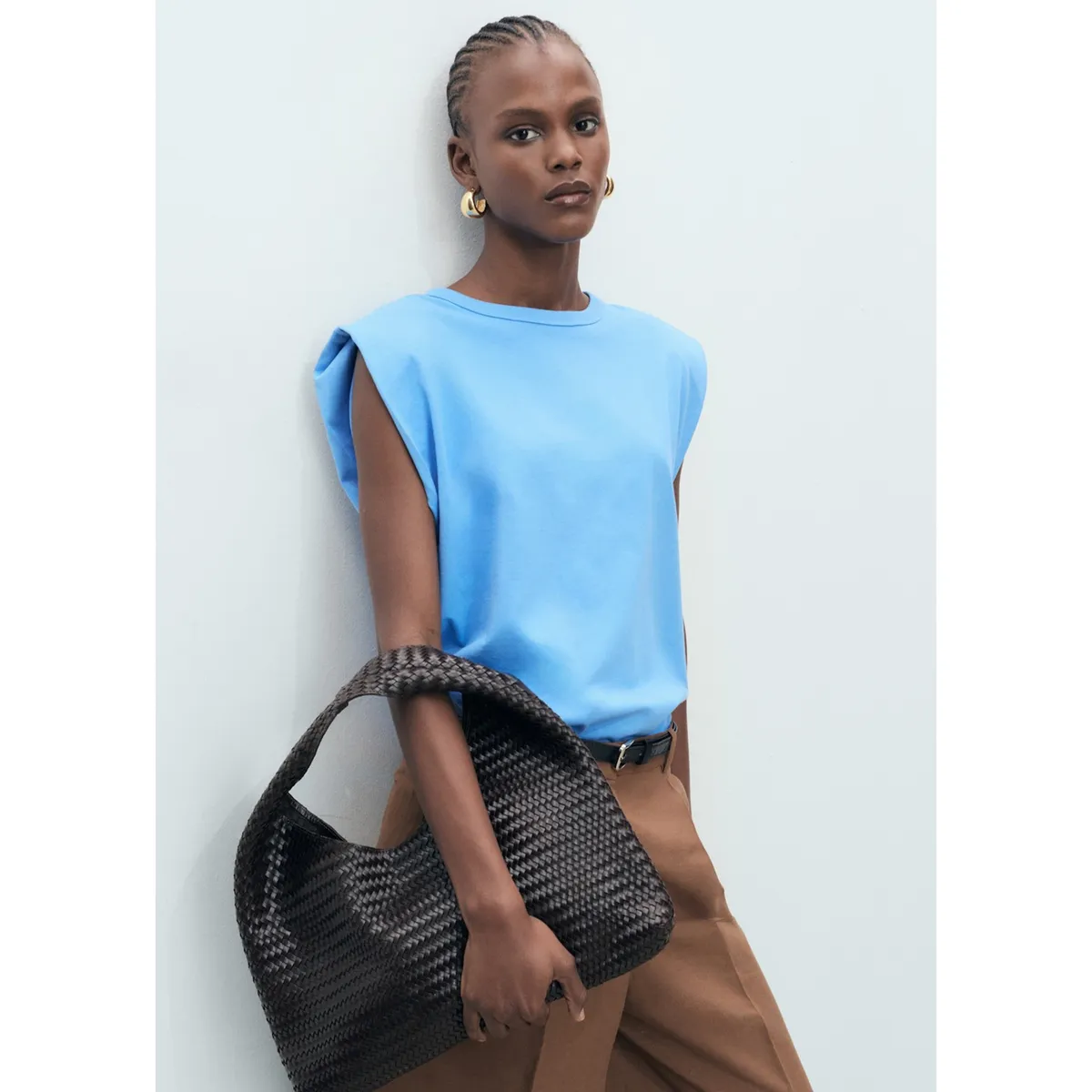 MANGO - Polo 100% Algodón Mujer Mango