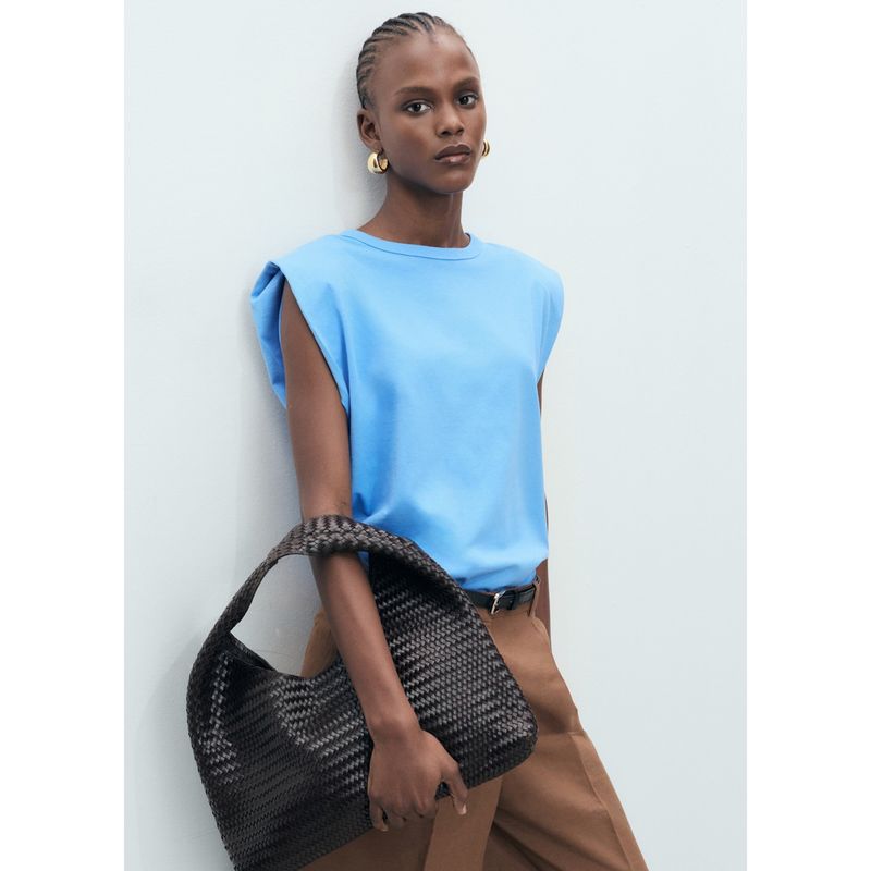 MANGO - Polo 100% Algodón Mujer Mango