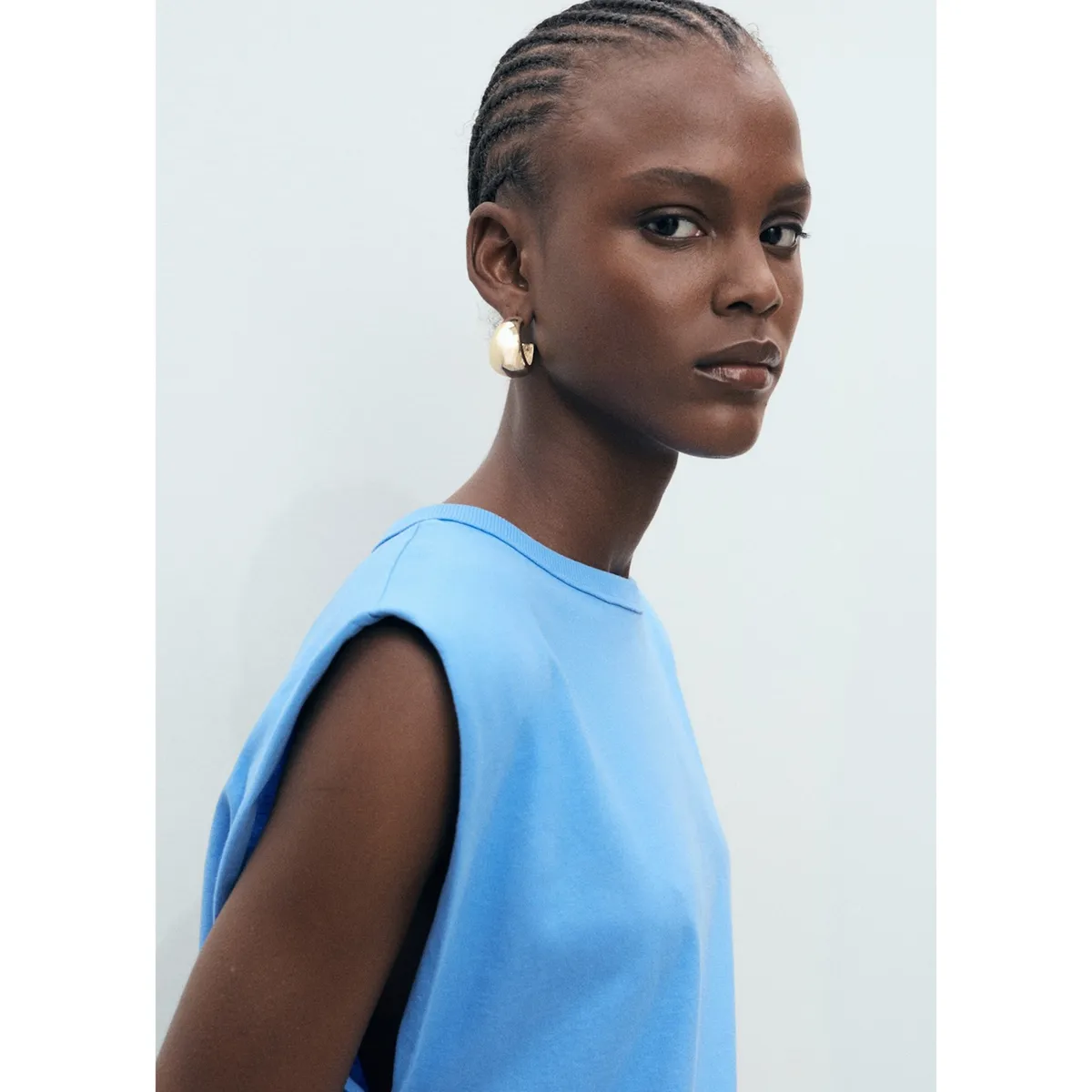 MANGO - Polo 100% Algodón Mujer Mango