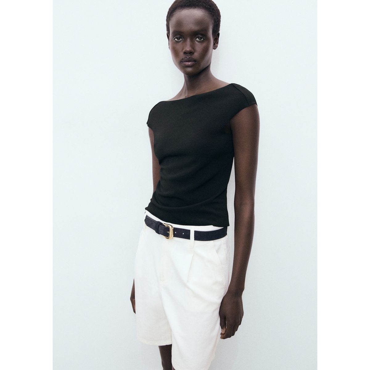 MANGO - Top Sin Mangas Mujer Mango