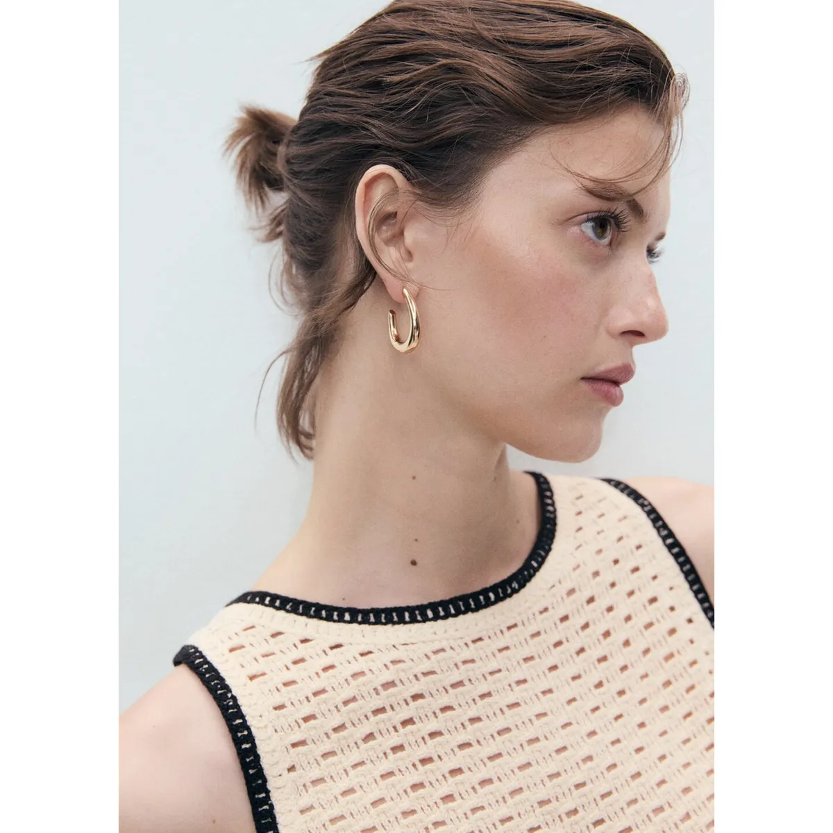 MANGO - Top Sin Mangas Mujer Mango