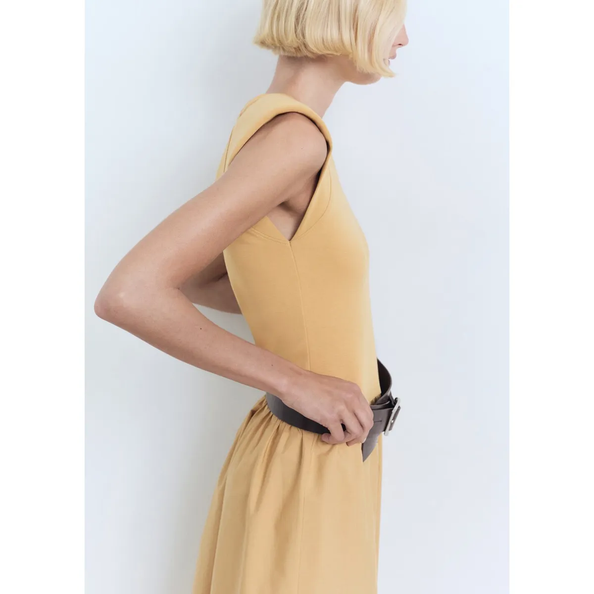 MANGO - Vestido Largo Mujer Mango