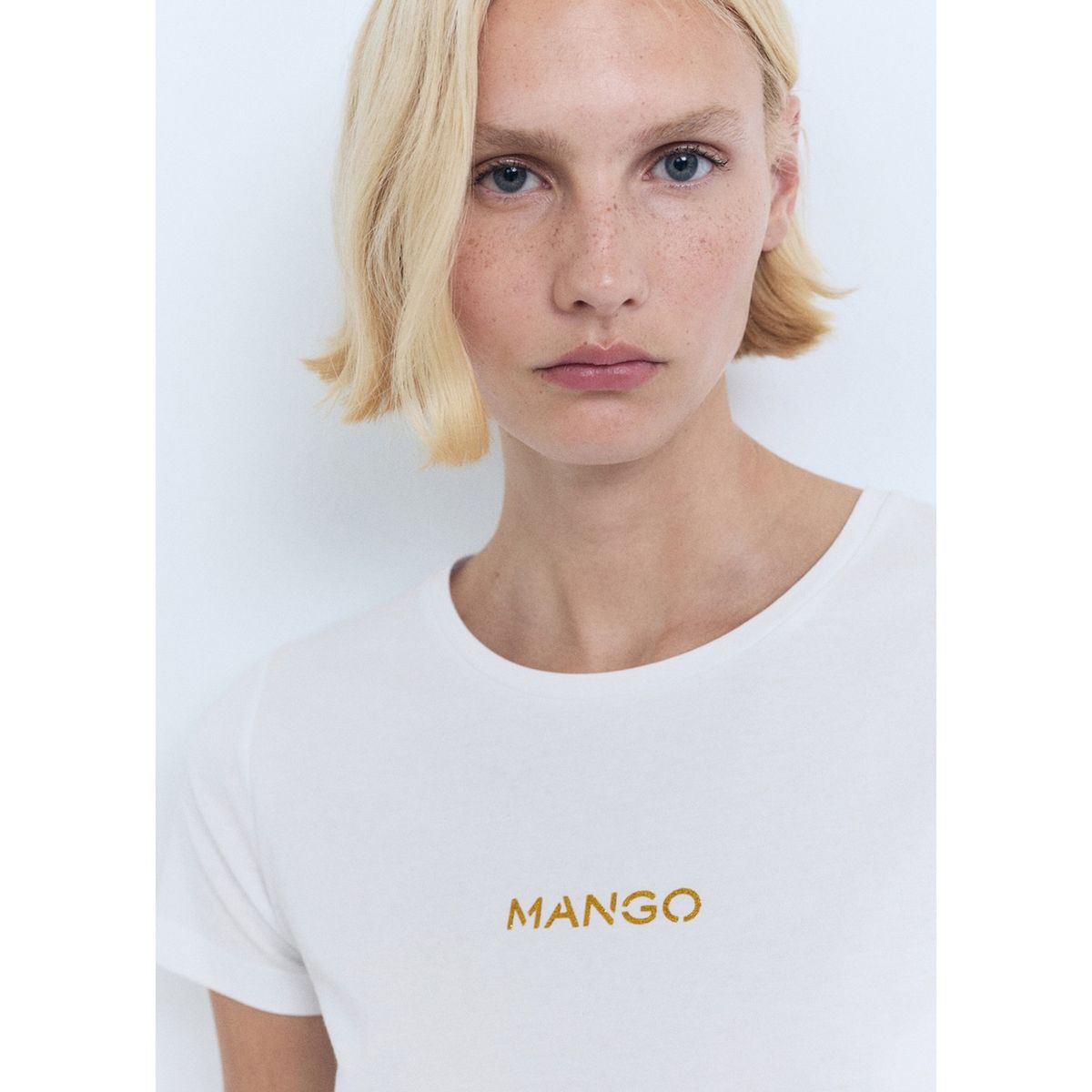 MANGO - Polo Manga Corta Mujer Mango