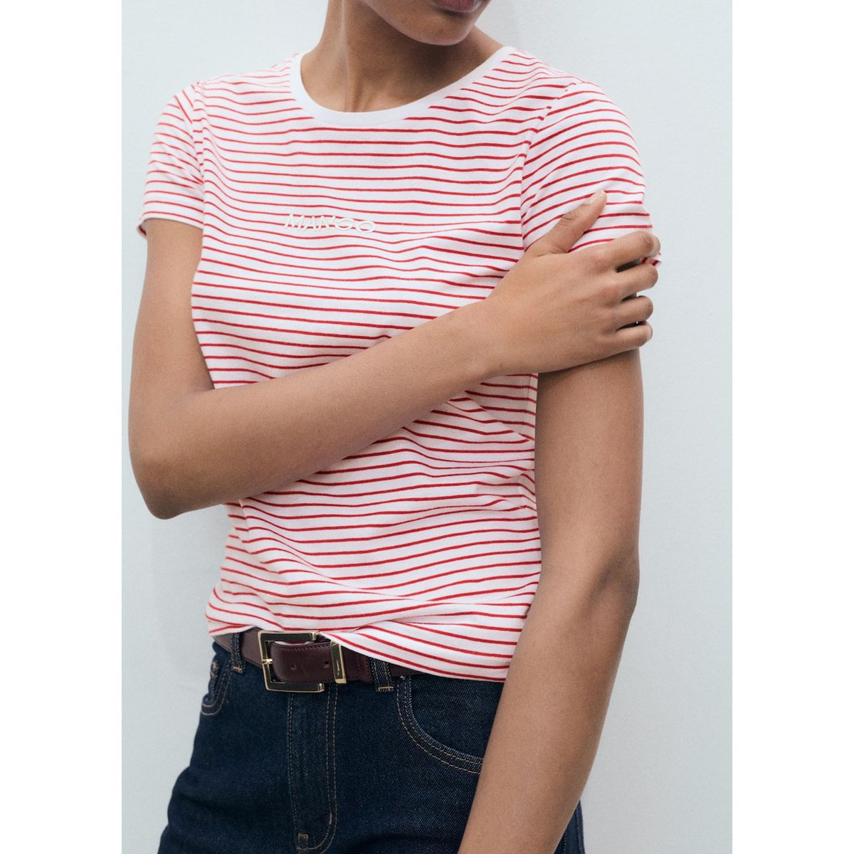 MANGO - Polo 100% Algodón Mujer Mango