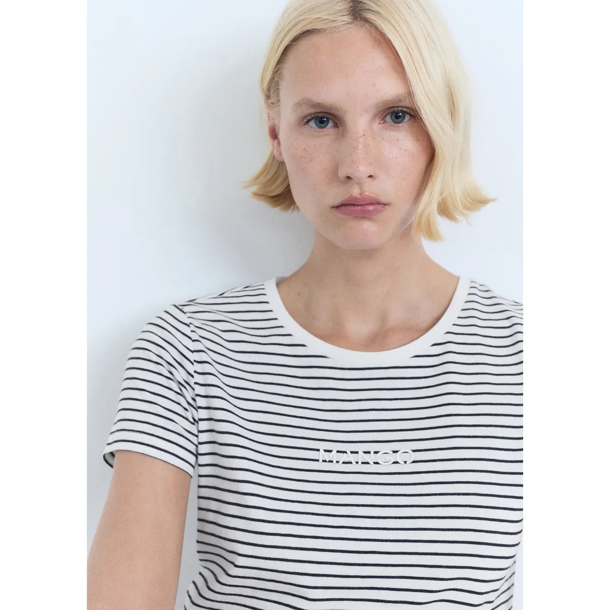 MANGO - Polo 100% Algodón Mujer Mango