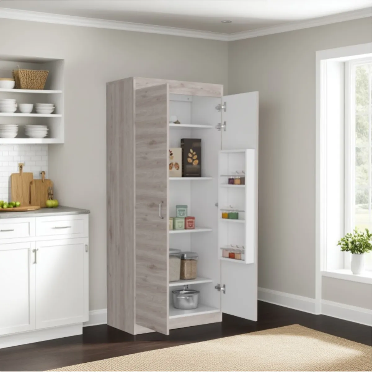 TUHOME - Alacena Cocina Varese Ceniza