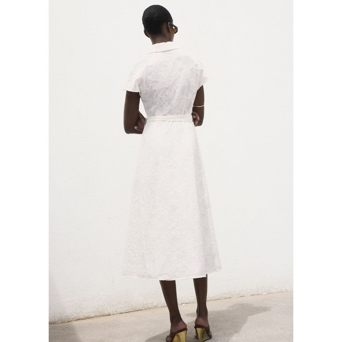 MANGO - Vestido Midi Mujer Mango