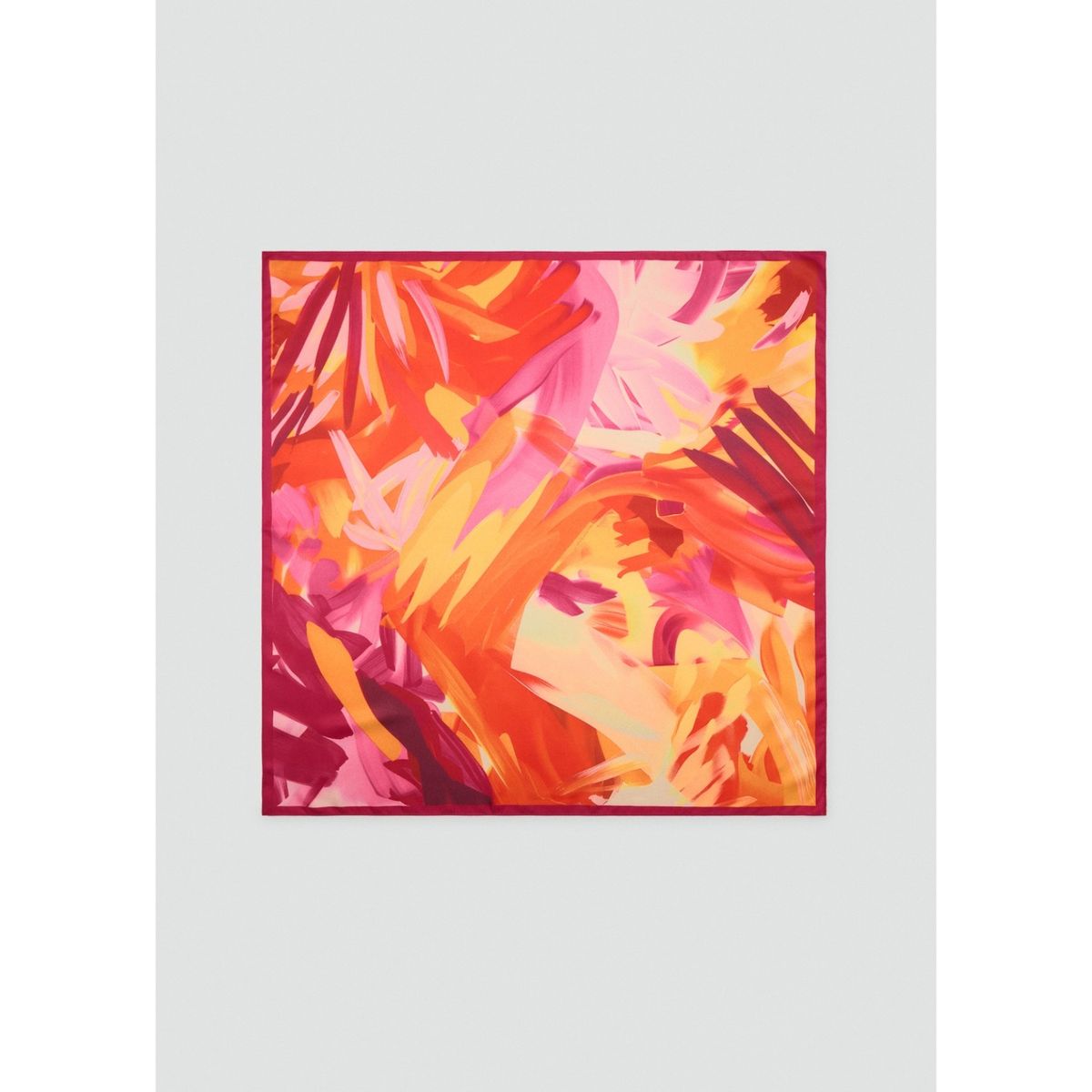 MANGO - Pañuelo Sandia Mujer Mango