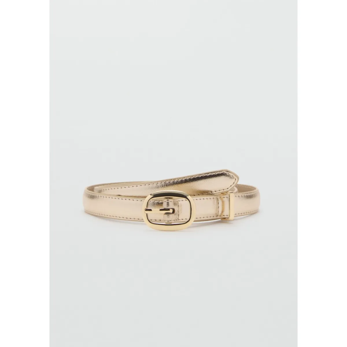 MANGO - Cinturón Lamina Mujer Mango