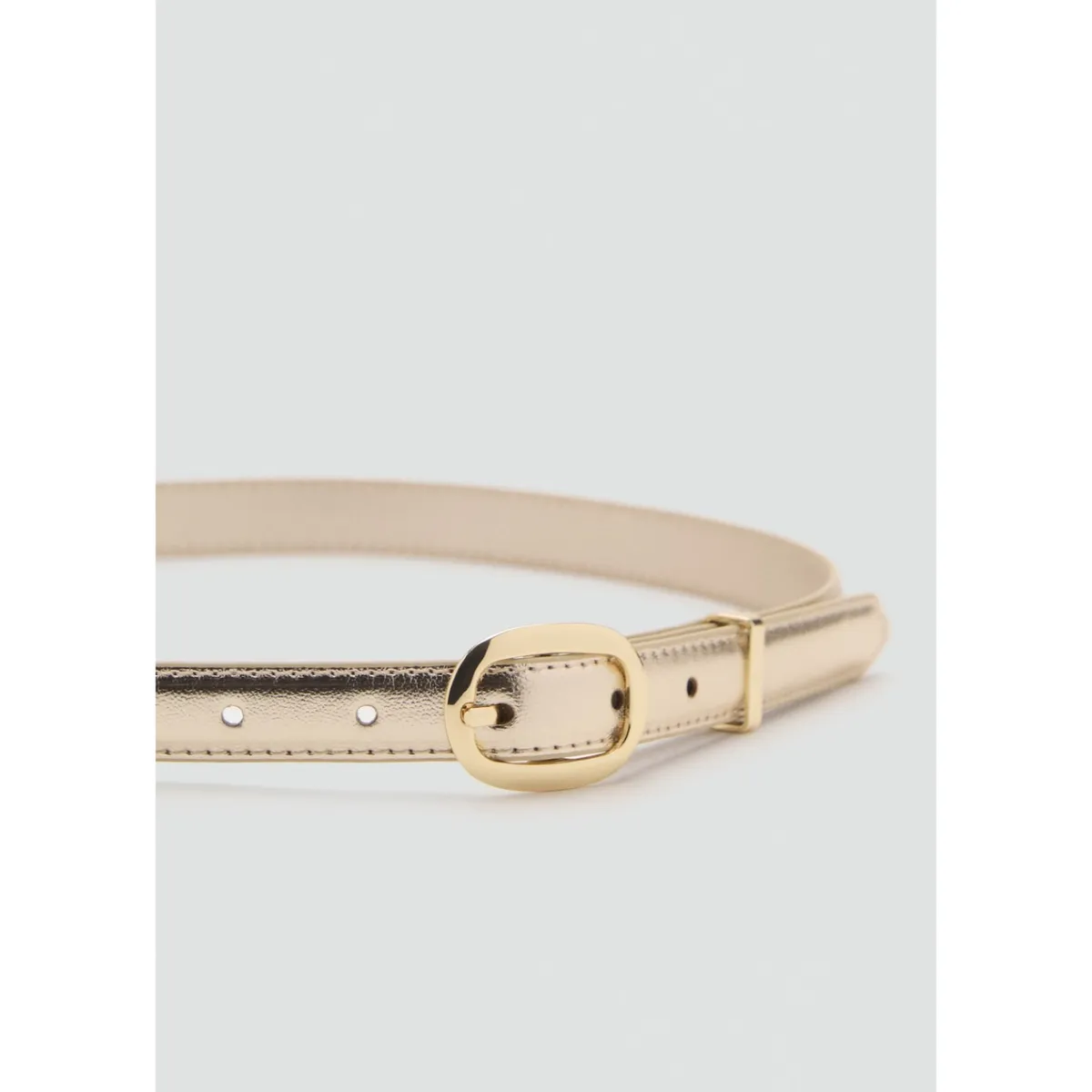 MANGO - Cinturón Lamina Mujer Mango