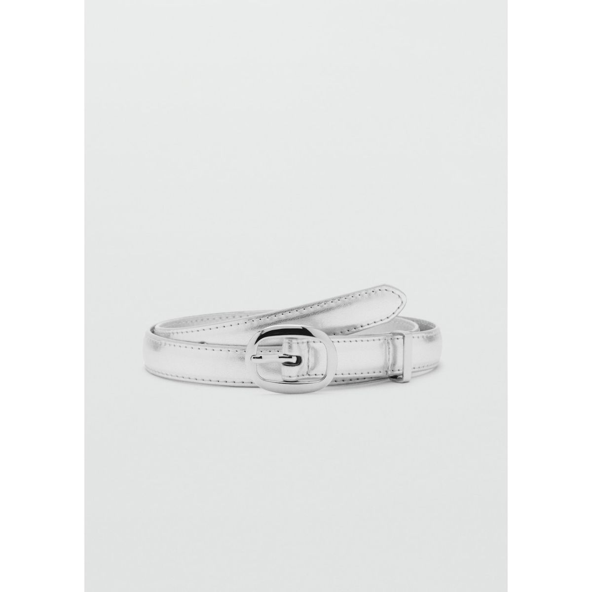 MANGO - Cinturón Lamina Mujer Mango