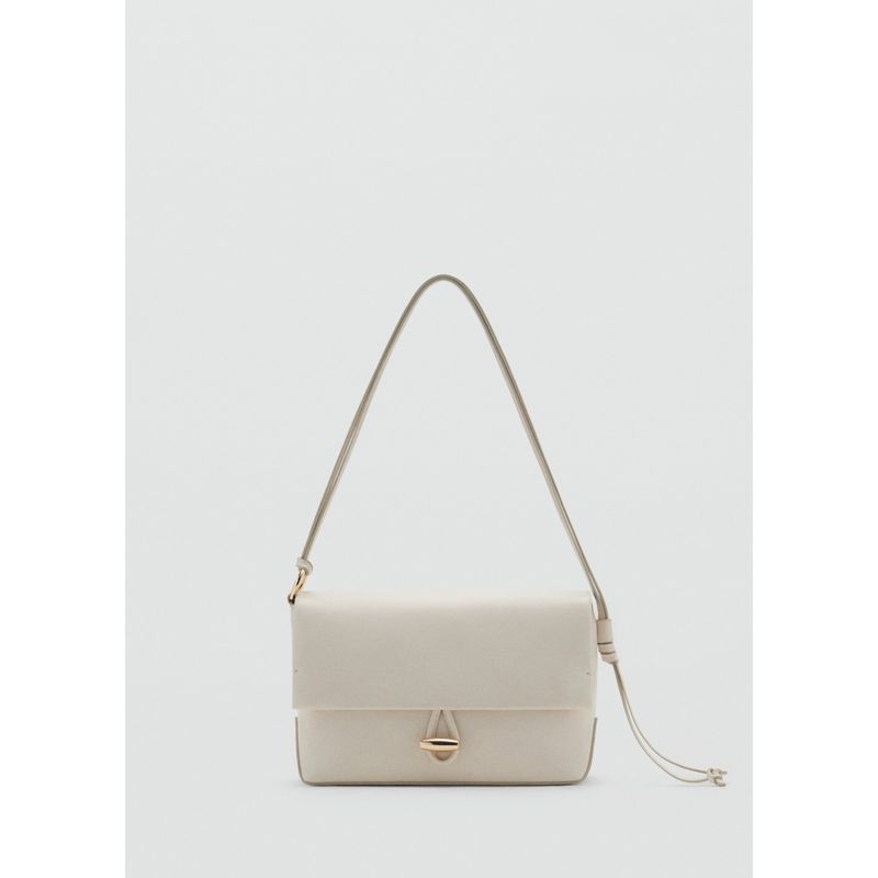 MANGO - Cartera  Verd Mujer Mango