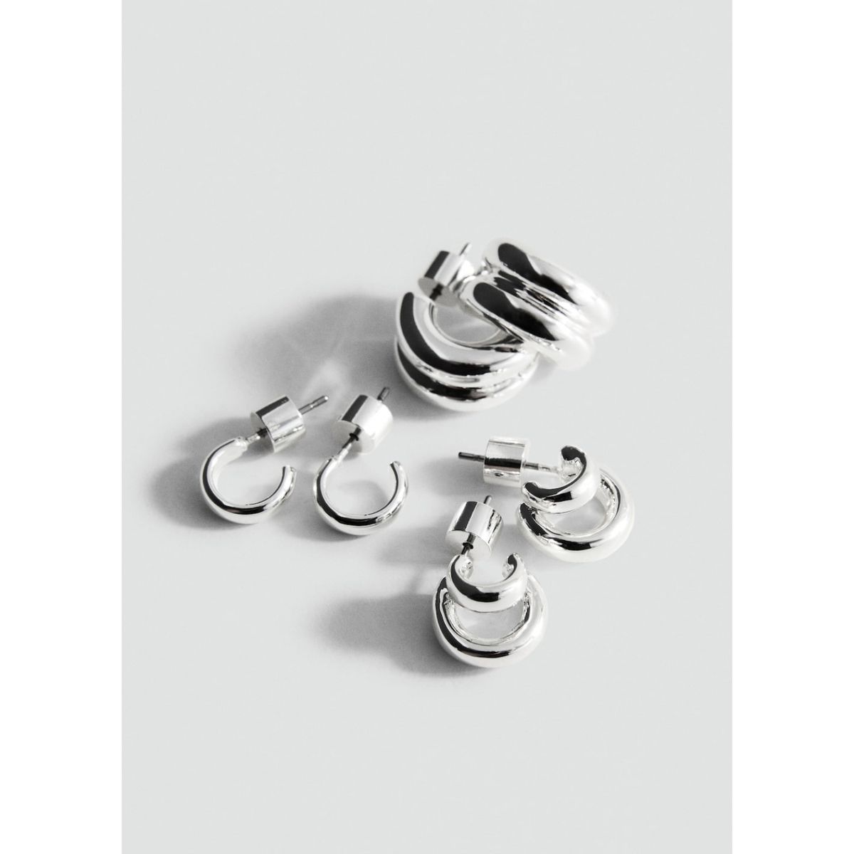 MANGO - Aretes Tana Mujer Mango