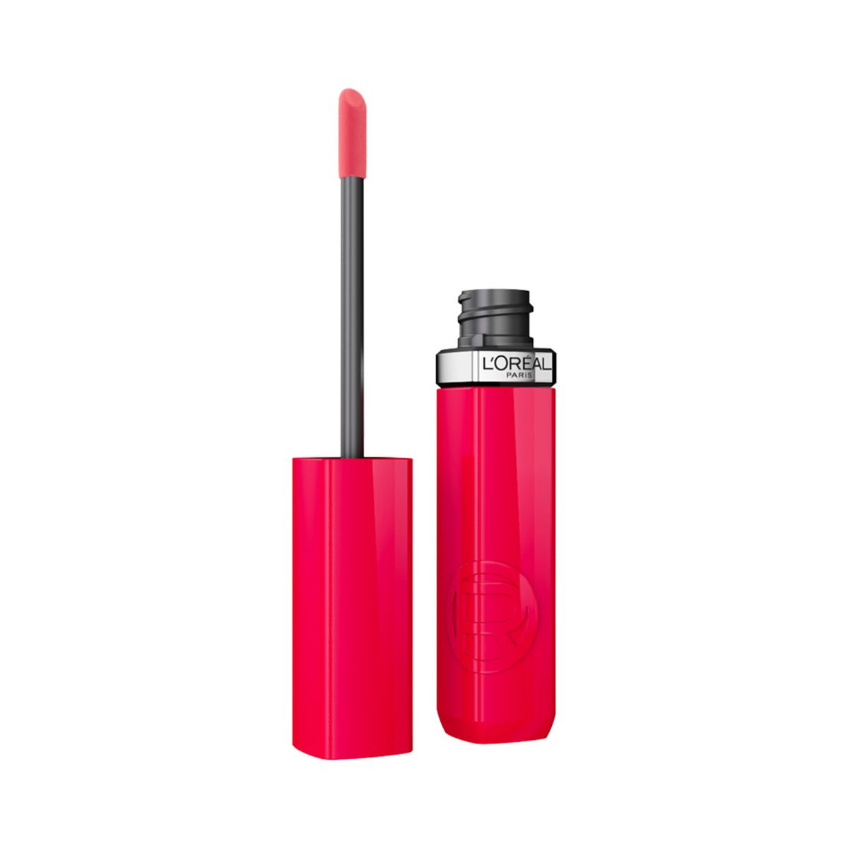 LOREAL PARIS - Labial Líquido Infallible Le Laque Resistance Tono Pink Oulala 5 ml