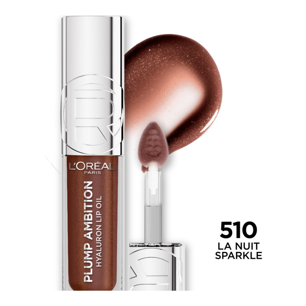 LOREAL PARIS - Brillo Labial Plump Ambition La Nuit Sparkle