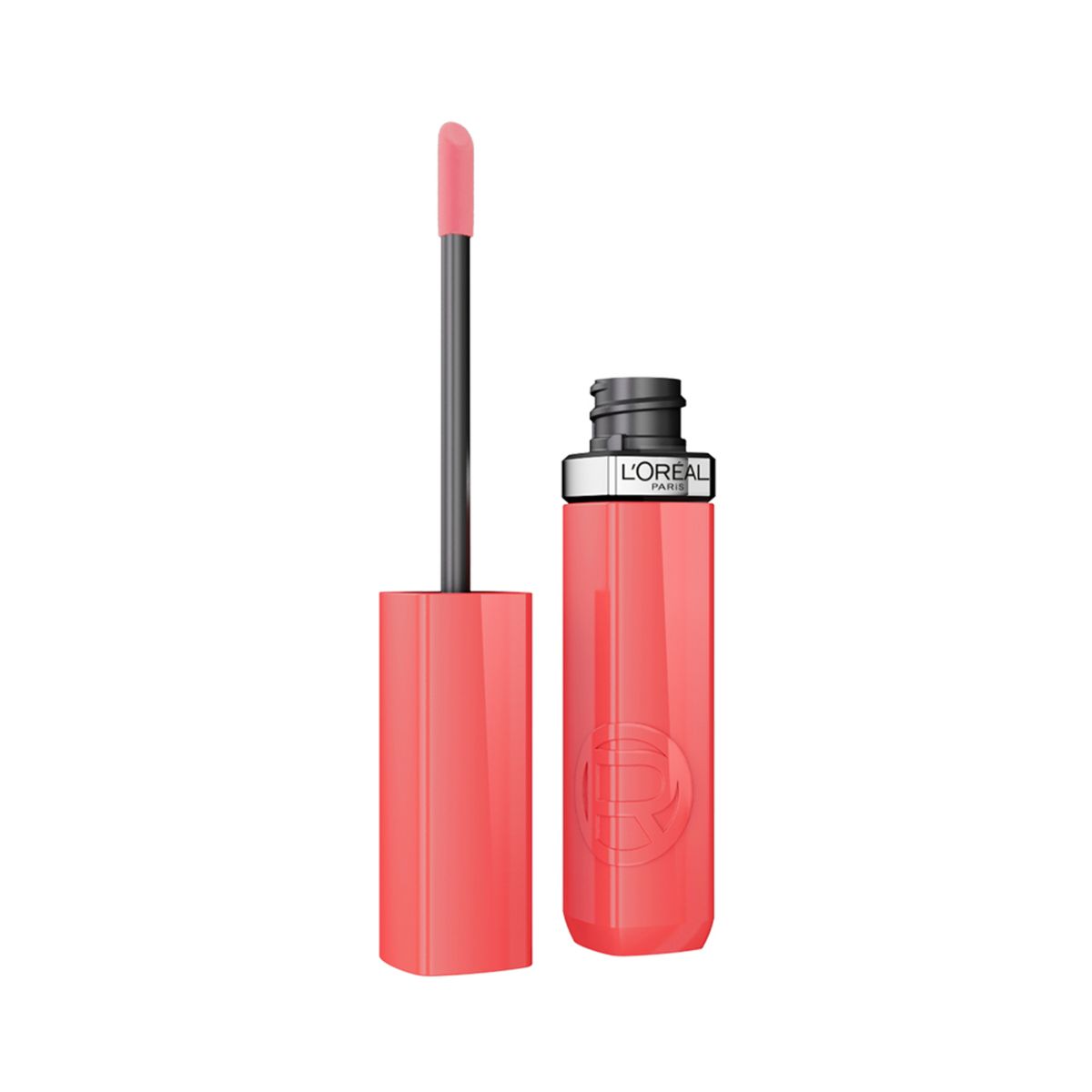 LOREAL PARIS - Labial Líquido Infallible Le Laque Resistance Tono Le Nu Rose 5 ml