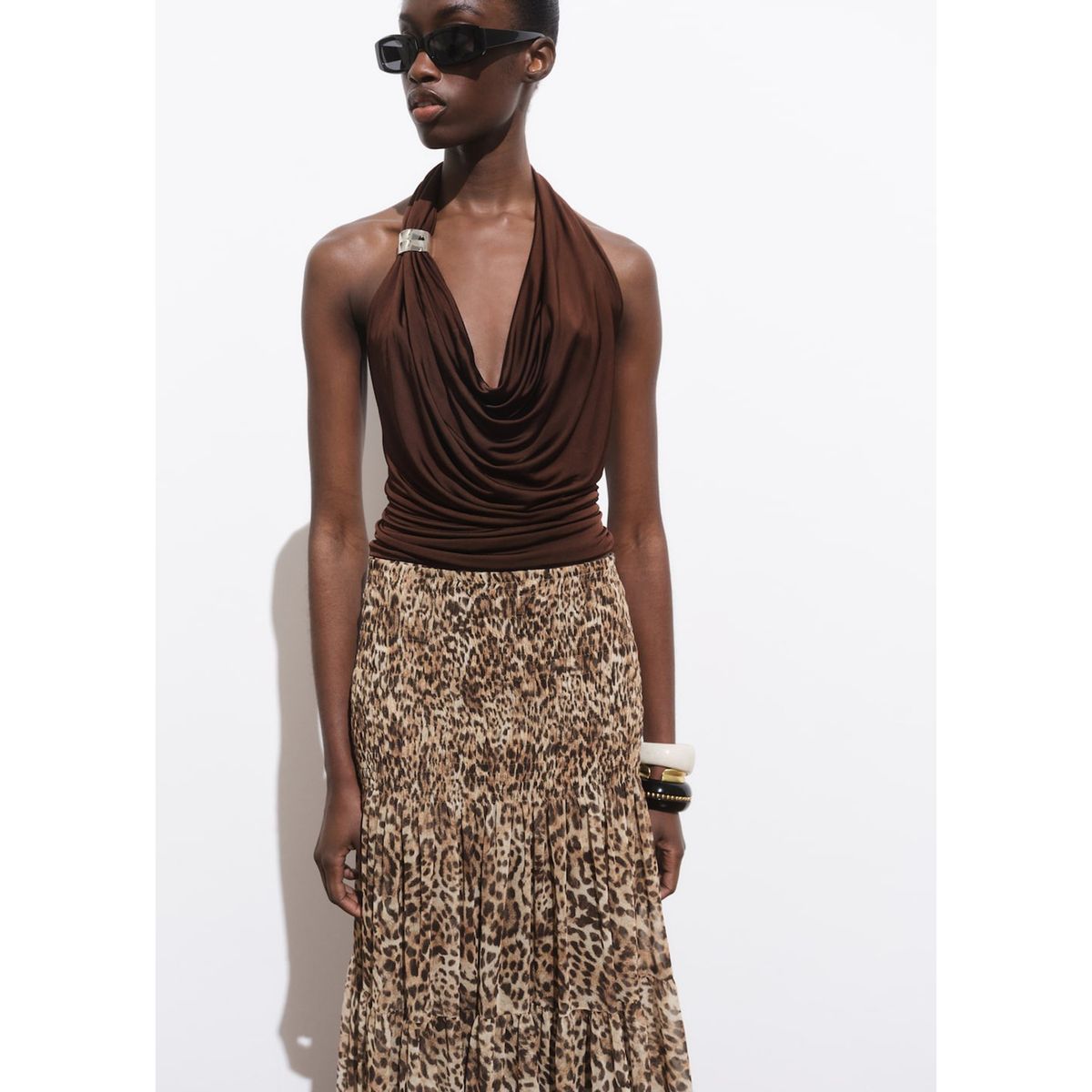 MANGO - Top Sin Mangas Mujer Mango