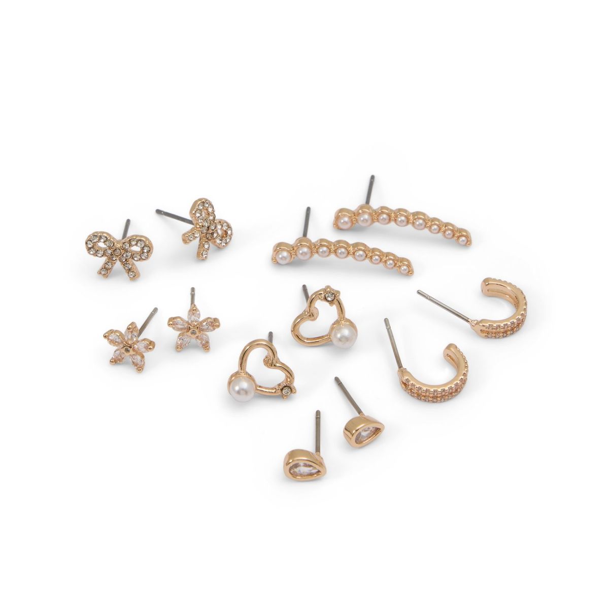 ALDO - Charm Lazo + Aretes Mujer Aldo