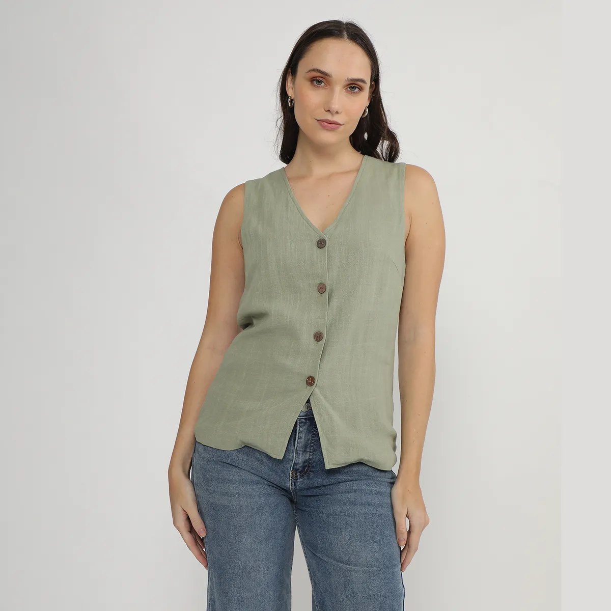 UNIVERSITY CLUB - Chaleco Casual Mujer University Club