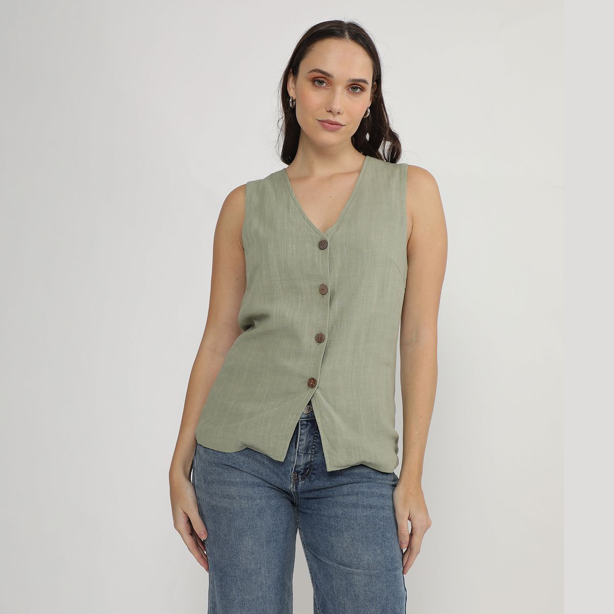 UNIVERSITY CLUB - Chaleco Casual Mujer University Club