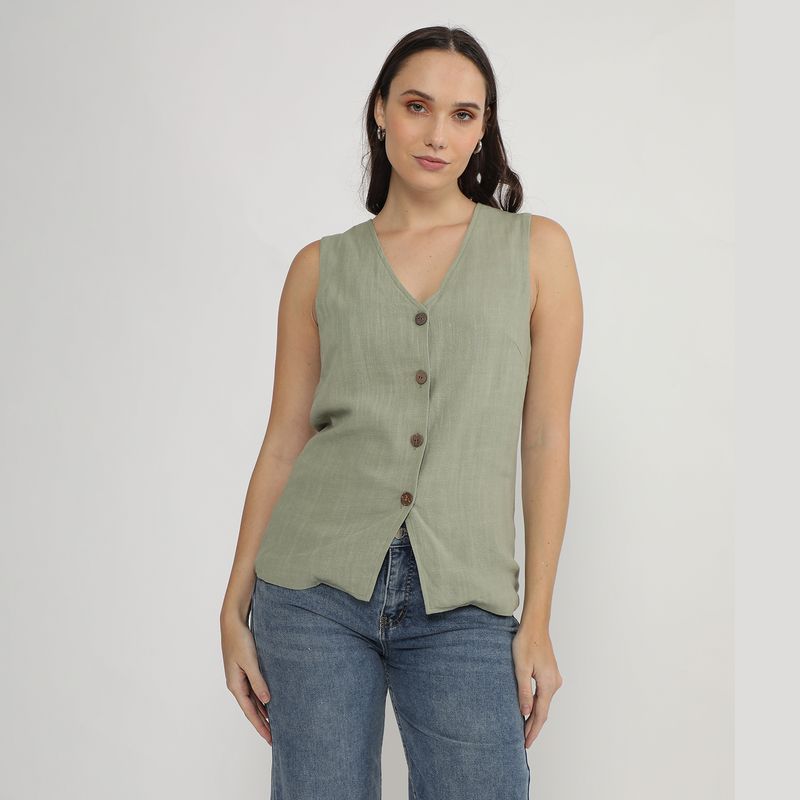 UNIVERSITY CLUB - Chaleco Casual Mujer University Club