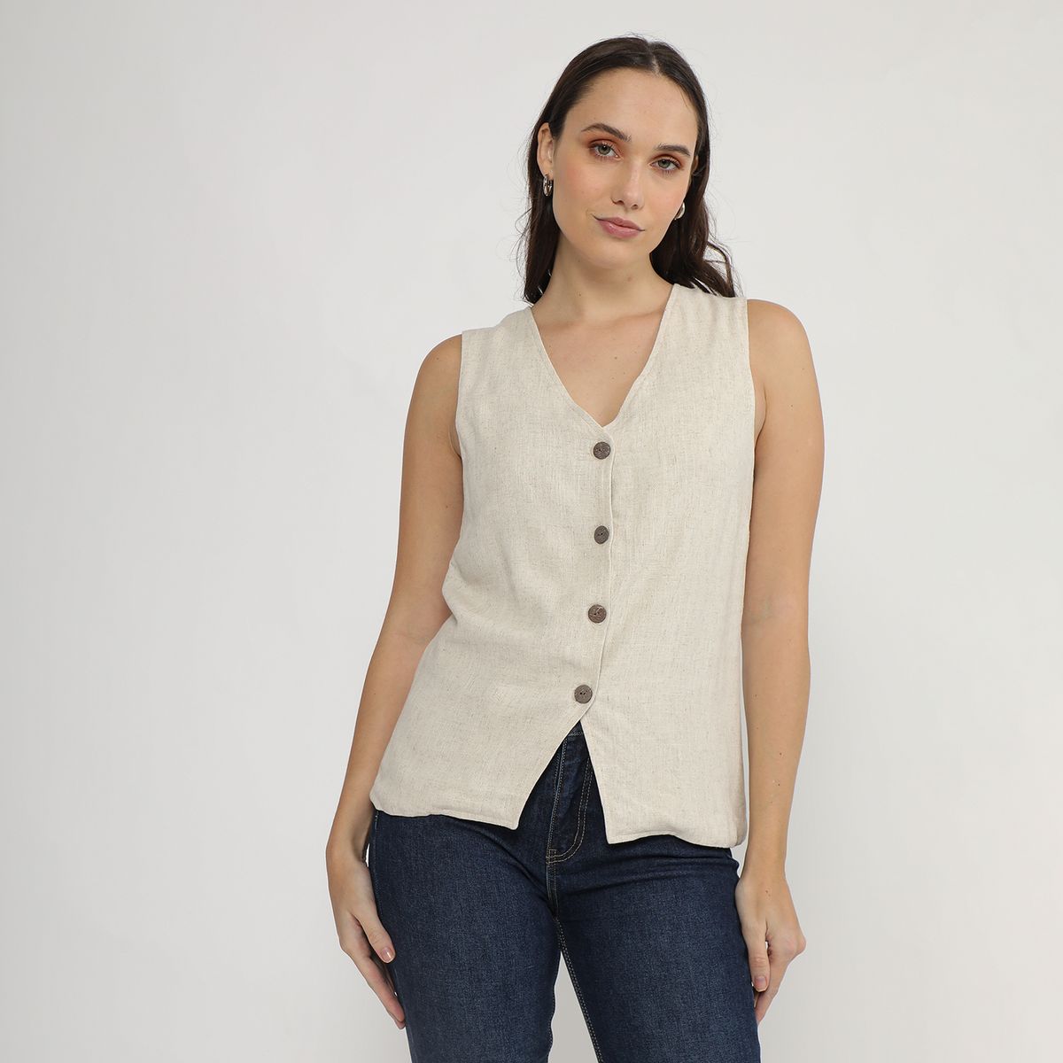 UNIVERSITY CLUB - Chaleco Casual Mujer University Club