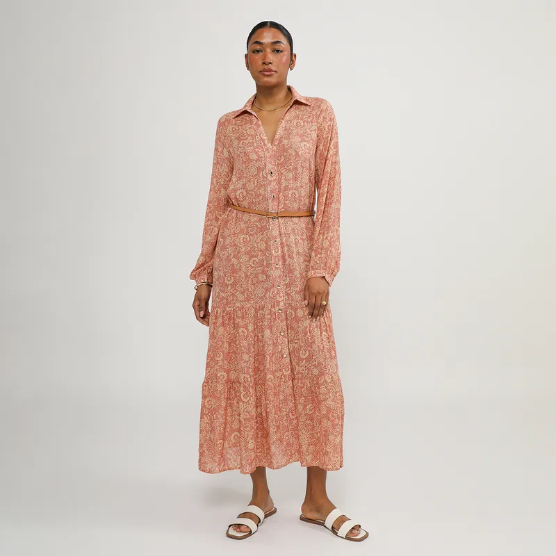 UNIVERSITY CLUB - Vestido Largo Casual Mujer University Club