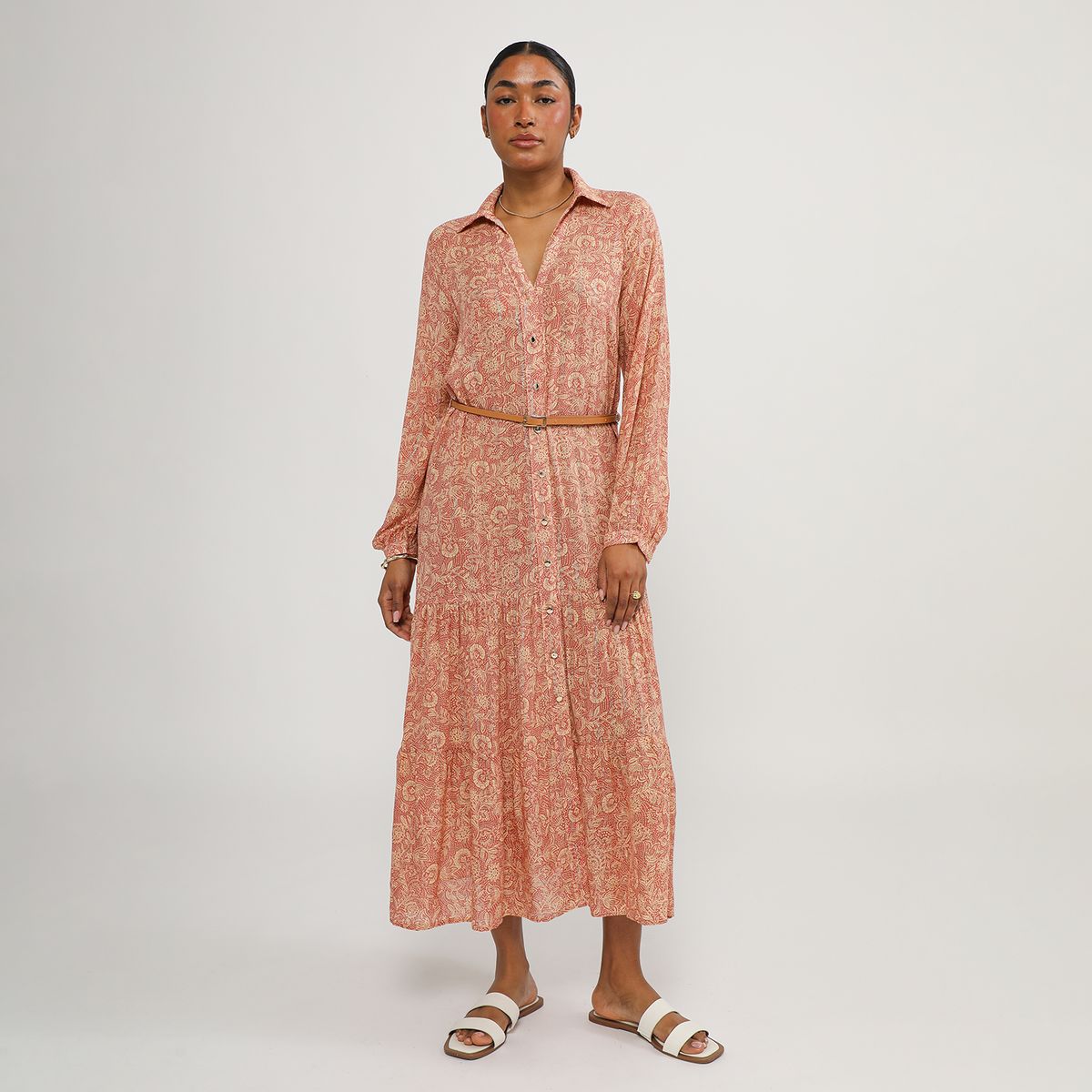 UNIVERSITY CLUB - Vestido Largo Casual Mujer University Club