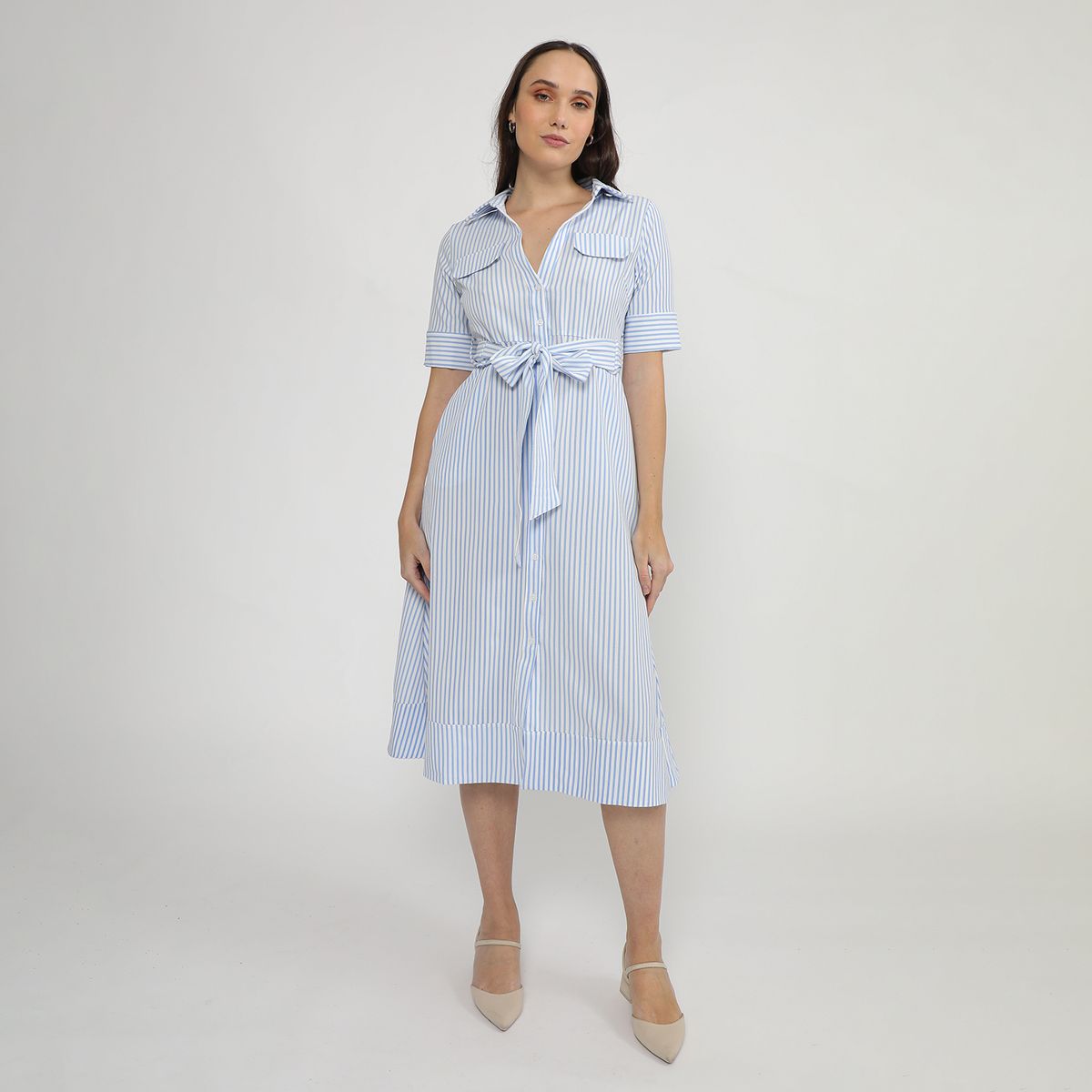 ELLE - Vestido Largo Mujer Elle