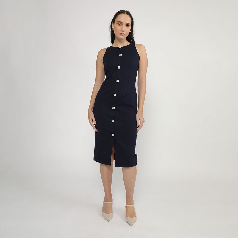 ELLE - Vestido Largo Mujer Elle