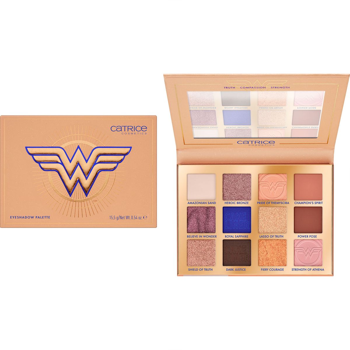 CATRICE - Paleta De Sombras De Ojos Wonder Woman