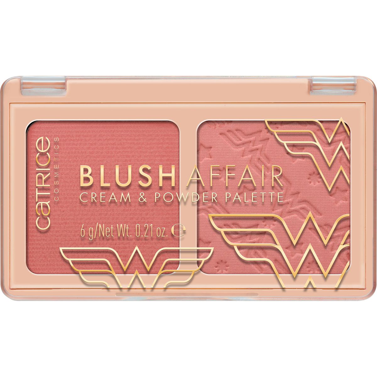 CATRICE - Wonder Woman Blush Affair Paleta De Cremas Y Polvos