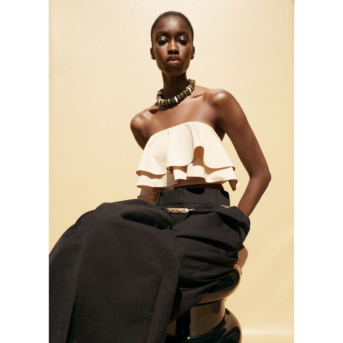 MANGO - Top Sin Mangas Mujer Mango