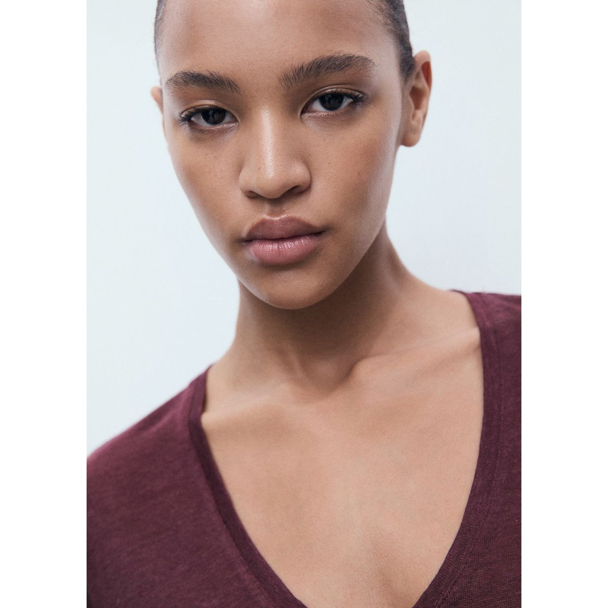 MANGO - Polo Manga Corta Mujer Mango