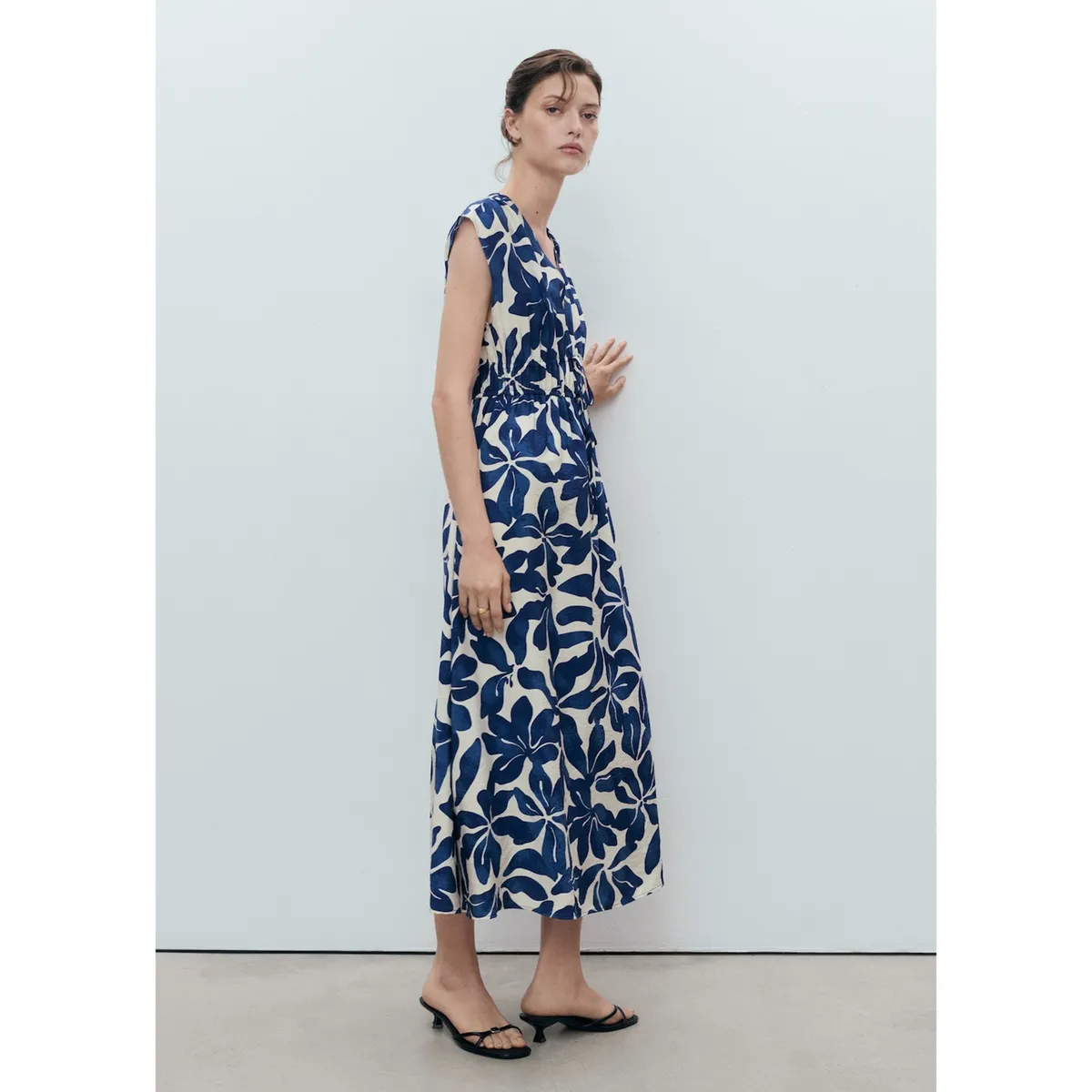 MANGO - Vestido Largo Mujer Mango