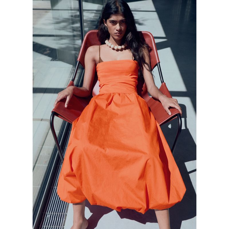 MANGO - Vestido Largo Mujer Mango