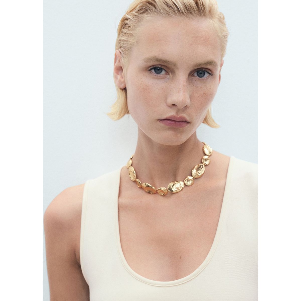 MANGO - Vestido Largo Mujer Mango