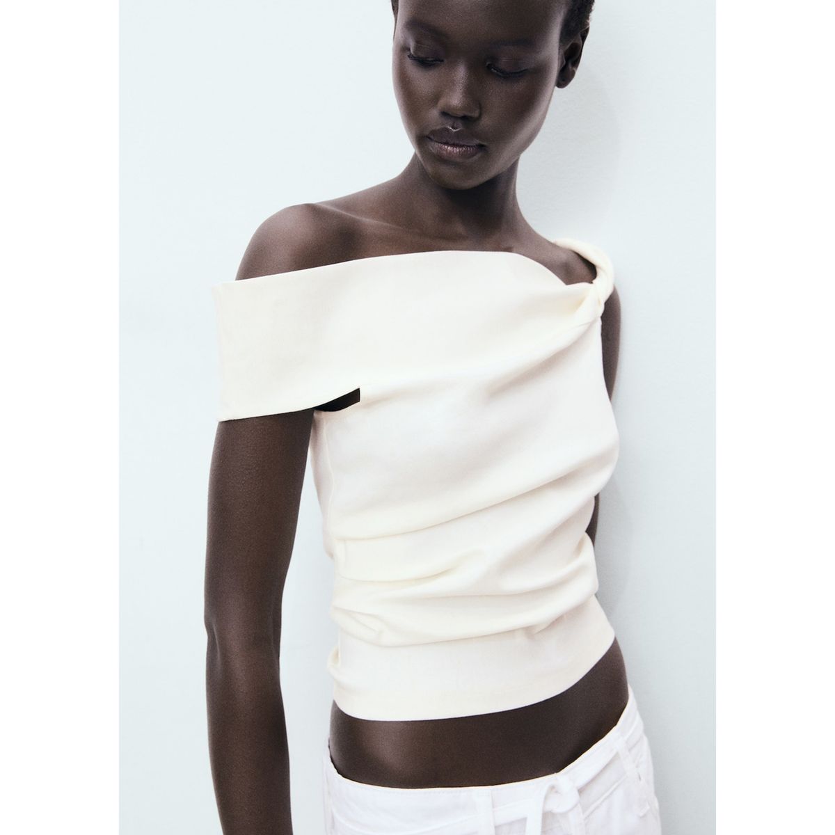 MANGO - Top Sin Mangas Mujer Mango