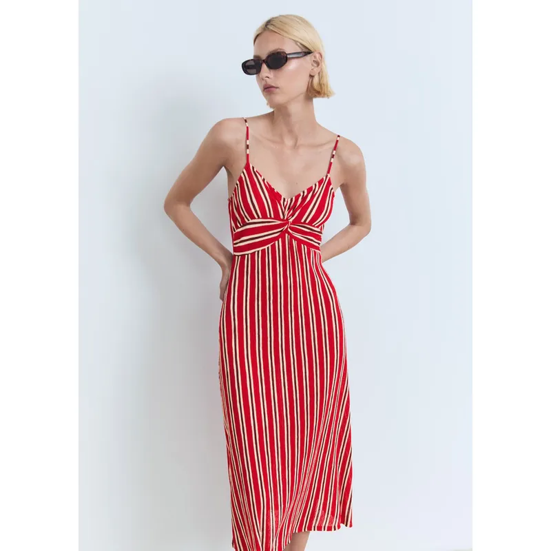 MANGO - Vestido Midi Mujer Mango