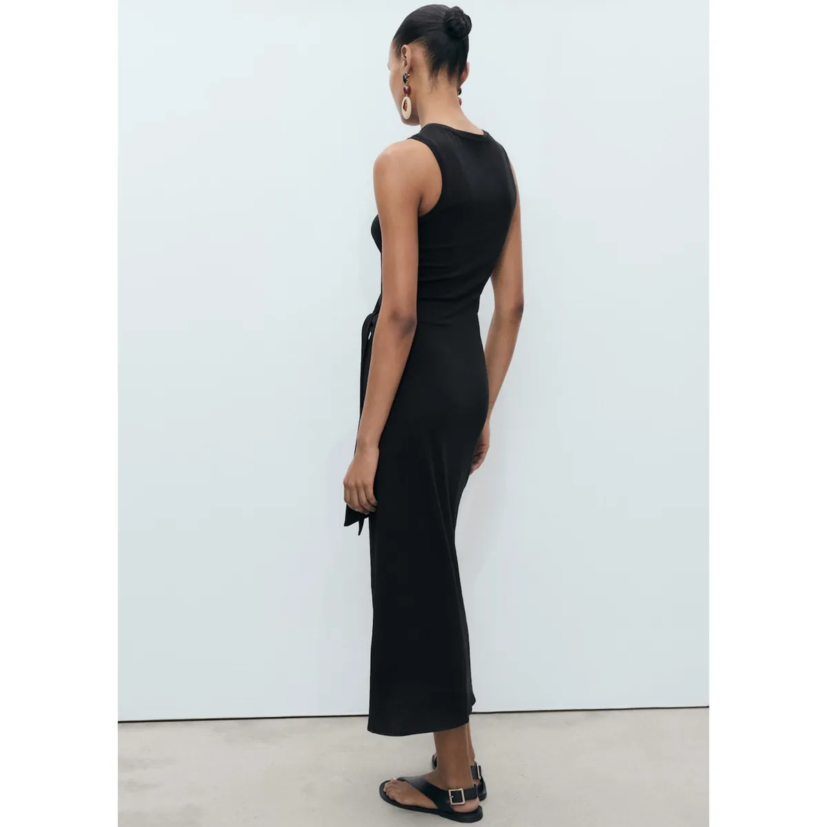 MANGO - Vestido Largo Mujer Mango