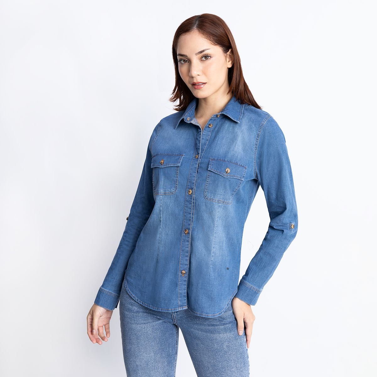 KANSAS - Blusa Manga Larga Mujer Kansas