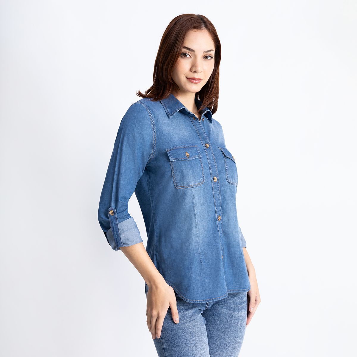 KANSAS - Blusa Manga Larga Mujer Kansas