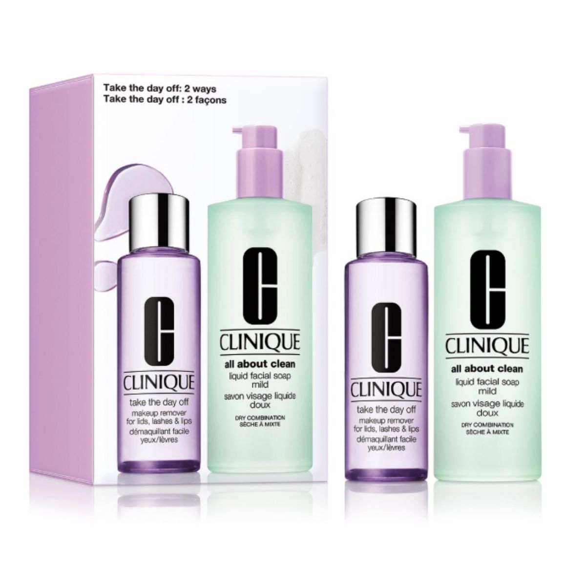 CLINIQUE - Set Limpieza Completa 